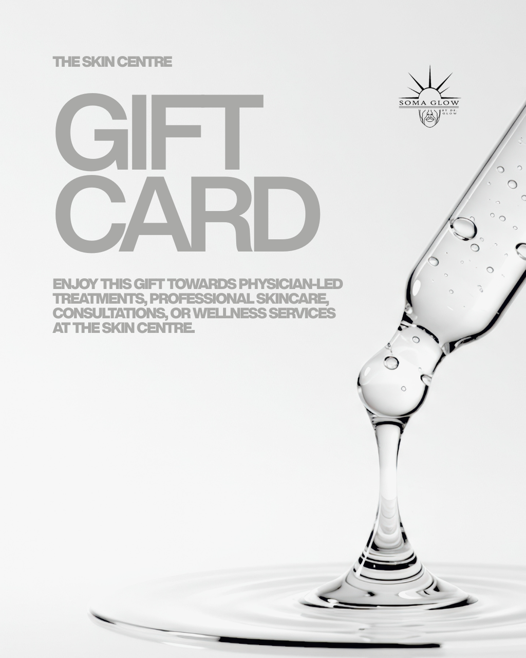 The Skin Centre gift card